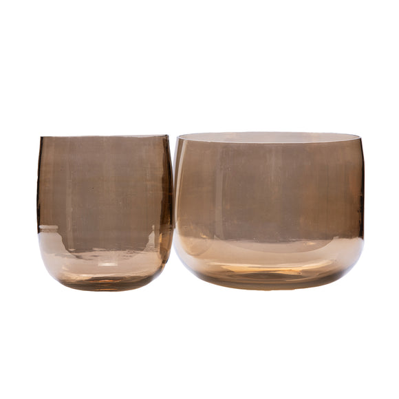 Zucca Glass bowl - JK-8643 CBRX large