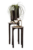 Side Table Dark Travertine - GGI-50741 LS DT S/2  - NEW !!