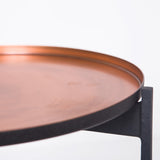 Side Table  Copper Antq. - AKI-31440 SC