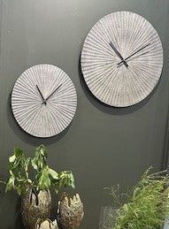 Chizzel Wall Clock Grey Antique 58cm - GGI-347464 LGA - NEW !!