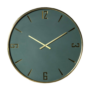 Wall Clock Green L 76cm - GGI-15390422 GRL - NEW !!