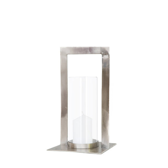 Lantern Steel Medium 34cm - JK-7208 MN