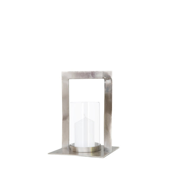 Lantern Steel Small 26cm - JK-7208 SN