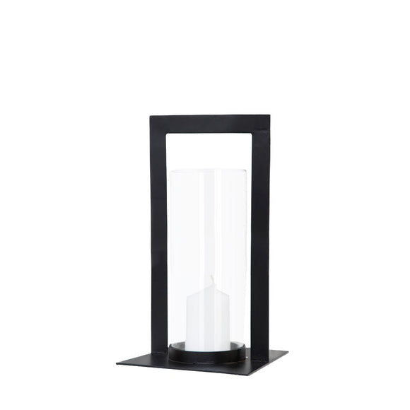 Lantern Black Medium 34cm - JK-7209 MBL