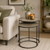 Philip Side table Br S/2 - GH-349 BR