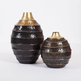 Cocoon vase 30cm - JO-1720 BR - Limited stock available !