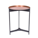 Side Table Copper Antq. - AKI-31440 LC