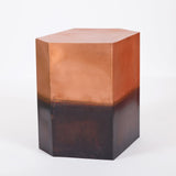 Pentagonal Stool / planter Copper - JO-7136- Limited stock available !