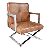 Hugo Sofa Chair Nut - JK-01 N