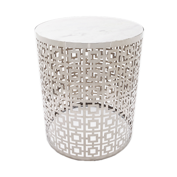 Side Table Nickel Marble top - GI-915 WN