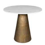 Chizzel Cone table Marble Top - 99125606 LB