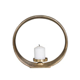Circle Candle Stand 1649 LBR - Back in Stock !!
