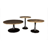 Café Occasional table Brass Top M - GGI SMP-15 M  - Back in stock !!